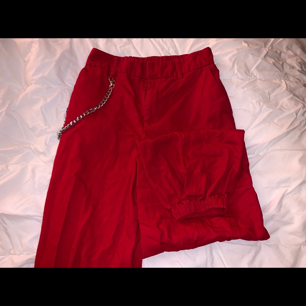 Grunge Pants w chain